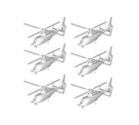 Maquettes Hélicoptères : Set De 6 Hélicoptères Z-9 Chinois