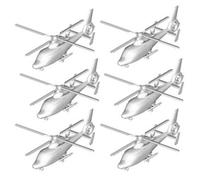 Maquettes Hélicoptères : Set De 6 Hélicoptères Z-9c Chinois