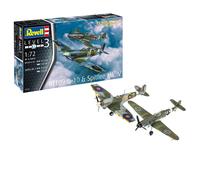 Maquettes Revell Maquettes Set Combat Bf109g-10 & Spitfire-Revell