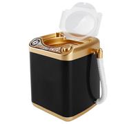 MAQUEUR SPONGE Cleaner Machine 4 x 3 x 3 Automatic Mini Beauty Blender Blender Aperated Beauty Blender Cleaner Cute Making Make Up Cleaner for Makeup Sponge, Powder Puffs, pas Battery, Mini Beauty Bl