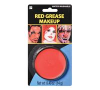 Maquillage Amscan Red Grease - 0,49 oz. (Pack of 1) - Formule pigmente et durable parfaite pour les performances d'Halloween et de thtre