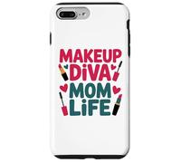 Maquillage Artiste Mom Life Diva Cosmétologue Esthéticienne MUA Coque pour iPhone 7 Plus/8 Plus