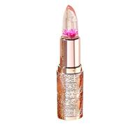 Maquillage Bio Fillette Coffret de rouges à lèvres en gelée de fleurs, hydratant à changement de température, nutritif longue durée, brillant à lèvres à changement de Mascara Avril (C, One Size)