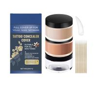 Maquillage couvrant la peau, fond de teint camouflage, couverture et maquillage matifiant pour tout le corps, avec pigmentation complète, pour le cou, les bras, les femmes et