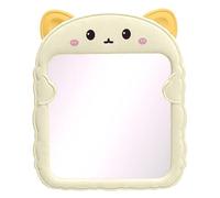 Maquillage de bureau créatif ours princesse dessin animé plat avec support Dortoir Dressing Voyage Pliable, E