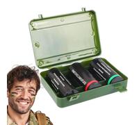 Maquillage de camouflage, huile de camouflage - Maquillage de dissimulation pour la chasse,Peinture corporelle multifonctionnelle pour le visage et la chasse, 3 couleurs, accessoires de chasse