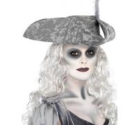 Smiffys Kit maquillage vaisseau fantôme, fard vert, blanc, marron, gris et rouge, crayon noir, applicateur et 2 éponges