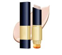 Maquillage de fond de teint blanc, bâtons de correcteur de fondation 2 en 1, bâton de fondations à l'effacement à double fin, brosses de maquillage double face fondations, durables (Natural)