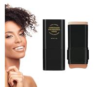 Maquillage de fond de teint, couverture complète Stick Foundation,Fondation hydratante 15G pour les femmes | Amête du visage Double tête pour les filles, crème anti-cernes durable