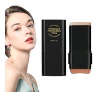 Maquillage de fond de teint, couverture complète Stick Foundation | Fondation hydratante 15G pour les femmes,Crème hydratante de correcteur pour femmes hommes, à double tête