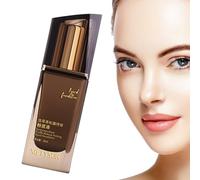 Maquillage de fond de teint étanche, maquillage de fond de teint hydratant, Couverture complète Fondation liquide, 30 ml d'hydratation légère maquille pour la vie quotidienne, les rencontres, la colle