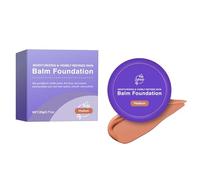 Maquillage de fond de teint, Fondations de baume de peptidique, maquillage du visage Perfector de peau, 20g, formule à longue tenue résiste, idéal pour la peau mature, les types de