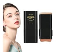 Maquillage de fond de teint, maquillage de fondation de bâton - 15G Correcteur de fond de teneur en peau - Crème hydratante de correcteur pour femmes hommes, à double tête