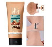 Maquillage De Jambe De Paris, Correcteur Corporel, Crème De Maquillage Des Jambes, Correcteur Complet Et Couverture Et Crème Respirante, Formule Imperméable À Longue Tenue, 100 Ml, École,