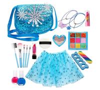 Maquillage De Jeu des Petites Filles | Compact Lavable,Jouets De Maquillage D'Imitation pour Et Garçons | pour Garçons et Filles, Maison, Voyage, Écoles, Maternelle, Noël, Nouvel an, Anniversaire