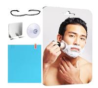 Maquillage de voyage miroir acrylique rasage salle de bain miroir mur suspendu outil de toilettage miroir pour homme et femme