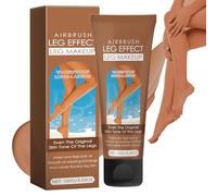 Maquillage des Jambes Imperméable Sans Transfert, Lotion de Maquillage Pour Les Jambes, Fond De Teint Essence, Maquillage Corps Waterproof pour Tatouages, Cicatrices de Varices (Bronze)