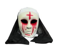 Maquillage d'Halloween et effrayant fête Cospaly Design Créativité Hyf862 (Blanc, 16 cm)