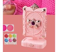 Maquillage d'Imitation - Jouets Cosmétiques Réalistes et Éducatifs - Set Maquillage Factice Salon De Beauté pour Filles | pour Coiffeuse Déguisement Fête Cosplay et Cadeau de Noël