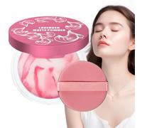 Maquillage En Poudre, Poudre Compacte Anti-Brillance, Correcteur Fond de Teint Résistant à l'Eau Couverture Intégrale pour Cernes Peau Grasse et Maquillage Nomade Voyage