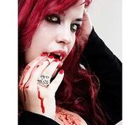 Maquillage en tube rouge sang ATOSA - Adultes - 100 ml