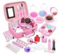 Maquillage Enfant Jouet pour Fille - Non Toxique - Valise Maquillage - Cadeau pour Fille