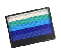 Maquillage Enfant Visage | Palette Corps Arc-en-- Maquillage Artistique à l'Eau 6 Couleurs pour Concerts Carnaval Mariage Anniversaire Fêtes Noël Cosplay Adultes et Scène