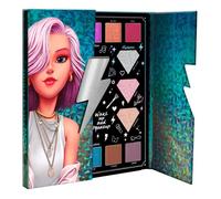 Disney by Euroswan Palette cosmétique – 10 fards, 3 blushs et 3 highlighters – Design unique