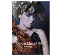 Maquillage extrême Portraits, Version française (Calendrier mural 2026 DIN A3 portrait), Calendrier CALVENDO mensuel