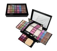 Maquillage Femme, Palettes de Maquillage, Coffret Maquillage Femme, Palette Fard a Paupiere avec Fard à Paupières Mat Pailleté, Eclaircissement, Contour, Blush, Longue Durée, Très Pigmentée
