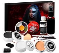 Maquillage Halloween pour Visage, SFX Faux Sang Makeup Professionnel Set