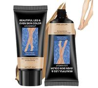 Maquillage jambes waterproof sans transfert, maquillage jambes pour couvrir les veines, maquillage couvrant tatouage, maquillage jambes et cicatrices, perfecteur corps longue tenue (3 Pièce)