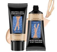 Maquillage jambes waterproof sans transfert, maquillage jambes pour couvrir les veines, maquillage couvrant tatouage, maquillage jambes et cicatrices, perfecteur corps longue tenue (1 Pièce)