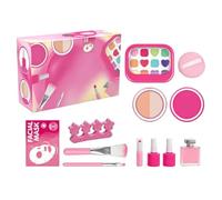 Maquillage Jouet Coffret Maquillage Fille Non Transferable d'Imitation | Accessoires Maquillage Princesse Pour Vacances Goûters Anniversaires Salon Appartement Chambre Bureau