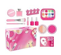 Maquillage Jouet Coffret Maquillage Fille Non Transferable d'Imitation | Set de de Beauté pour Fille Pour Vacances Goûters Anniversaires Salon Appartement Chambre Bureau