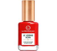 Maquillage - Le Vernis Solaire - Vernis À Ongles Longue Tenue - Enrichi En Huile D'olive Bio Aop Provence - Fini Brillant Laqué - Teinte : Rouge Ramatuelle (404)