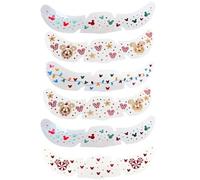 Maquillage pailleté de Noël pour le visage, effet poussière de fée, 30 tatouages éphémères pailletés pour le visage, décorations de fête temporaires, maquillage pailleté mignon(#C)