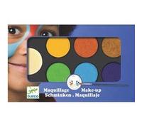 Djeco Palette de maquillage 6 couleurs Nature Multicolore