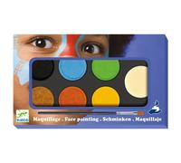 Djeco Palette de maquillage 6 couleurs Nature Multicolore