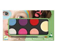 Maquillage palette et accessoires 6 couleurs Sweet Djeco