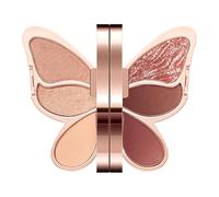 Maquillage Palette Pour Les Yeux - Palette De Fards À Paupières 6 Couleurs, Fard Pigmenté Mat et Pailleté, Couleurs Intenses et Longue Durée, Maquillage Idéal Pour Regard GLAMUR, Facile à Appliquer