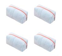 Maquillage Peluche Doux Imperméable Maquillage Peluche Doux(Blue) | pour velours doux, grande capacitÃ©, protection cosmÃ©tiques, texture luxueuse, style Ã©lÃ©gant