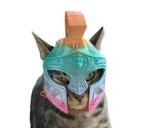 Maquillage pour Animaux de Compagnie Casque de centurions Romains Casque de Chats historiques pour des activités de Jeu créatives pour divertir des Couvre-Chefs Amusants pour Chats de Compagnie