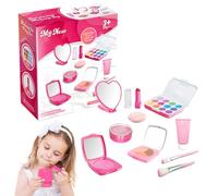 Maquillage pour les enfants comme si elles jouent, Maquillage pour enfants,Filles jouant comme si elles étaient des ensembles cosmétiques - Jeu Fantaisie Princesse Maquillage Jouet Fille, Jouet de jeu