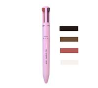 maquillage pour les yeux 4 en 1 | Stylo maquillage multifonction | Crayon à lèvres, eye-liner, surligneur et crayon à sourcils 4 couleu | Ensemble stylos maquillage imperméables