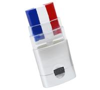 Maquillage Rouge, Blanc Et Bleu | Maquillage Drapeau Français | Maquillage Lavable 3 Couleurs, Motif Drapeau National | Maquillage Arc-en-ci-el
