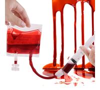 Maquillage SFX pour Halloween - Faux sang - Rouge foncé réaliste - Lavable - Effets spéciaux - Maquillage à effets spéciaux - Vrai sang de vampire lavable pour vêtements et visage - 70,9 g