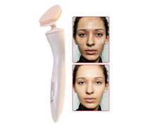 Maquillage vibrant | cosmétique portable rotatif à 360 degrés | maquillage pour un mélange, un contour, un surligneur et une finition airographe impeccable - 3 poses