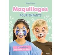 Maquillages pour enfants : 30 modèles expliqués pas à pas