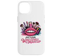 Maquilleur Just A Girl Cosmétologue Diva Attitude Coque pour iPhone 14 Plus